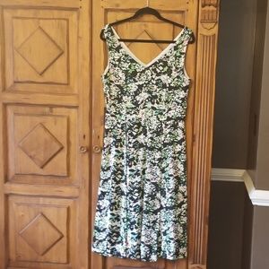 Anne Klein spring bold Floral Party Dress